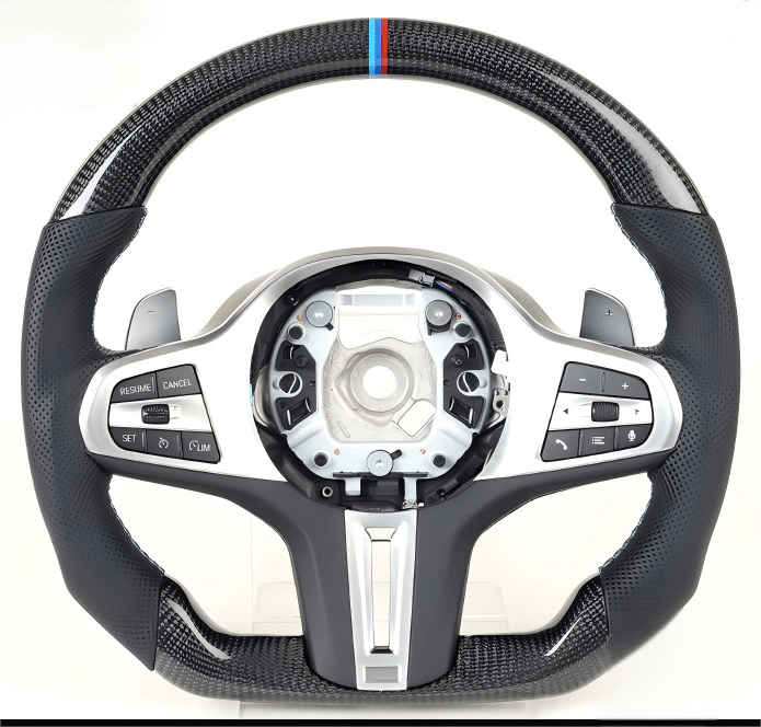 G30 Style Carbon Fiber Steering Wheel for BMW F1X F9X (2010 - 2018) - HyperSteering