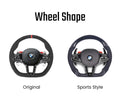 G30 Style Carbon Fiber Steering Wheel for BMW F1X F9X (2010 - 2018) - HyperSteering
