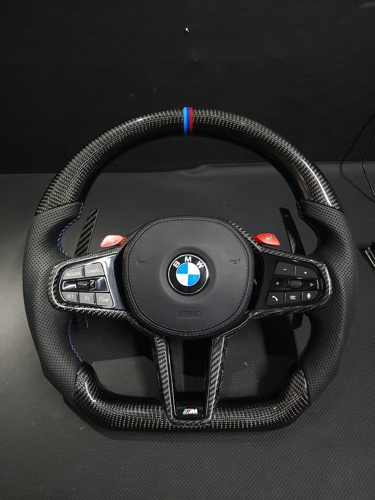 G30 Style Carbon Fiber Steering Wheel for BMW F1X F9X (2010 - 2018) - HyperSteering