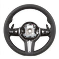 Genuine Leather Steering Wheel BMW E7X E8X E9X (2004 - 2013) by HyperSteering - HyperSteering