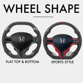Honda Civic (8th Generation) Style - Full Custom Steering Wheel - HyperSteering