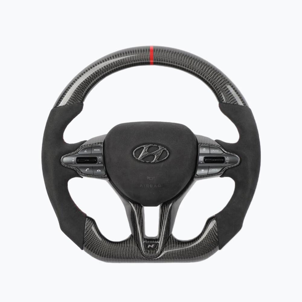 Hyundai N Line Style - Full Custom Steering Wheel - HyperSteering