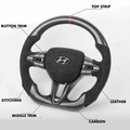 Hyundai N Line Style - Full Custom Steering Wheel - HyperSteering