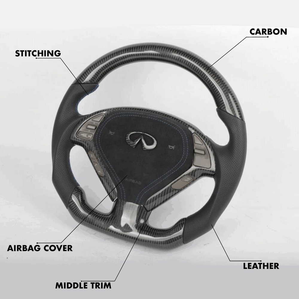 Infiniti G25 Style - Full Custom Steering Wheel - HyperSteering