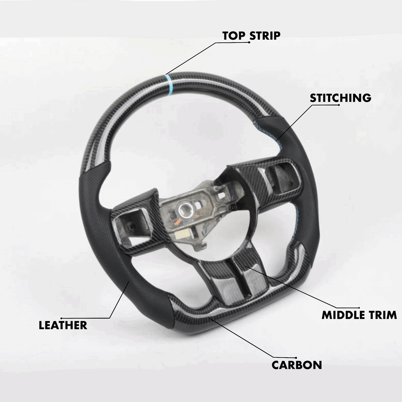 Jeep Wrangler Style - Full Custom Steering Wheel - HyperSteering