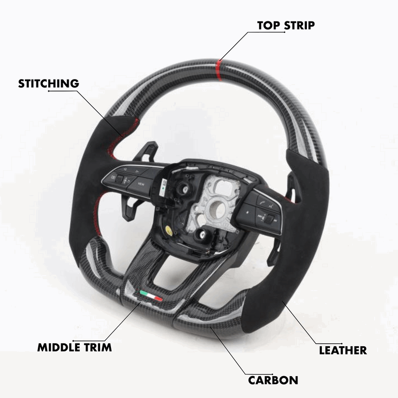 Lamborghini Urus Style - Full Custom Steering Wheel - HyperSteering
