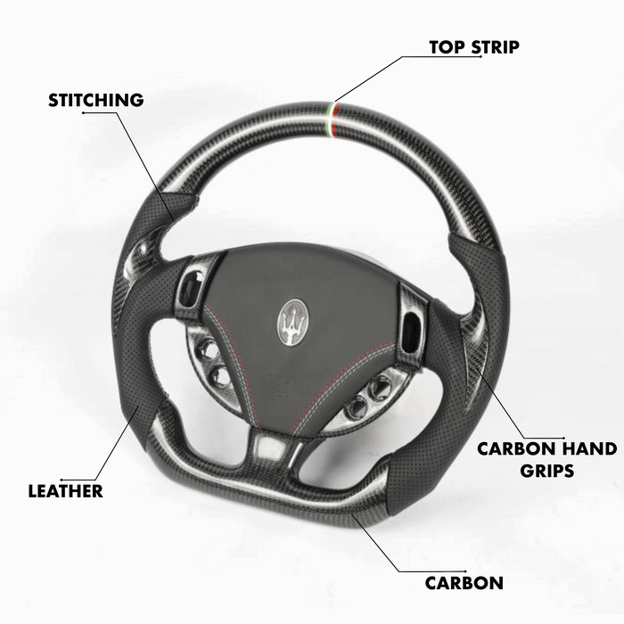 Maserati Granturismo Style - Full Custom Steering Wheel - HyperSteering