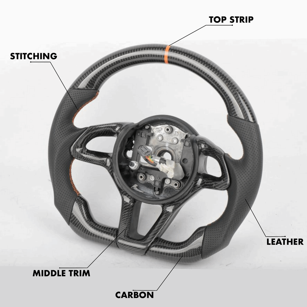 McLaren 720s - Full Custom Steering Wheel - HyperSteering