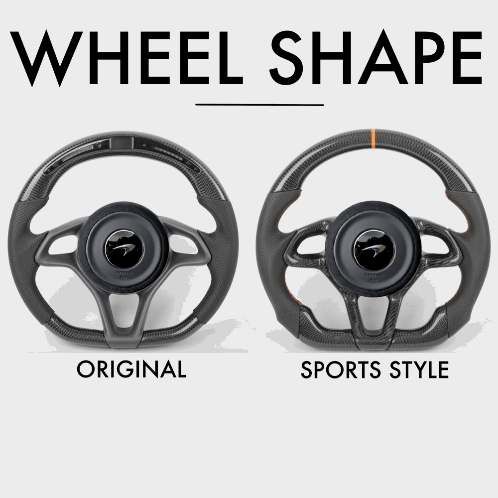 McLaren 720s - Full Custom Steering Wheel - HyperSteering