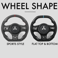 Mitsubishi Lancer Evolution X Style - Full Custom Steering Wheel - HyperSteering