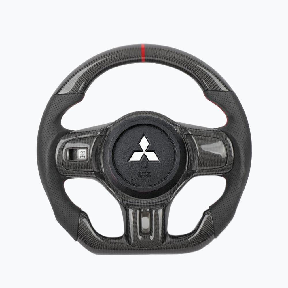 Mitsubishi Lancer Evolution X Style - Full Custom Steering Wheel - HyperSteering
