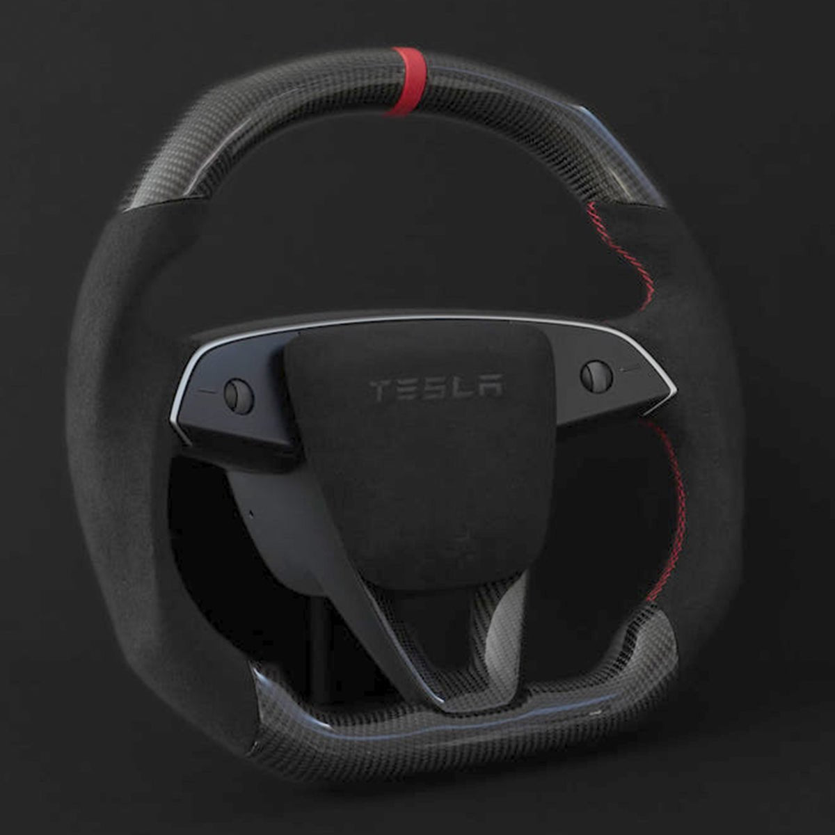 Model 3 Highland & Model Y Juniper Sport Carbon Fiber Steering Wheel - HyperSteering