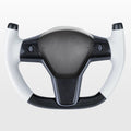 Modify Carbon Fiber Yoke - Style Steering Wheel for Tesla Model 3 / Y - HyperSteering