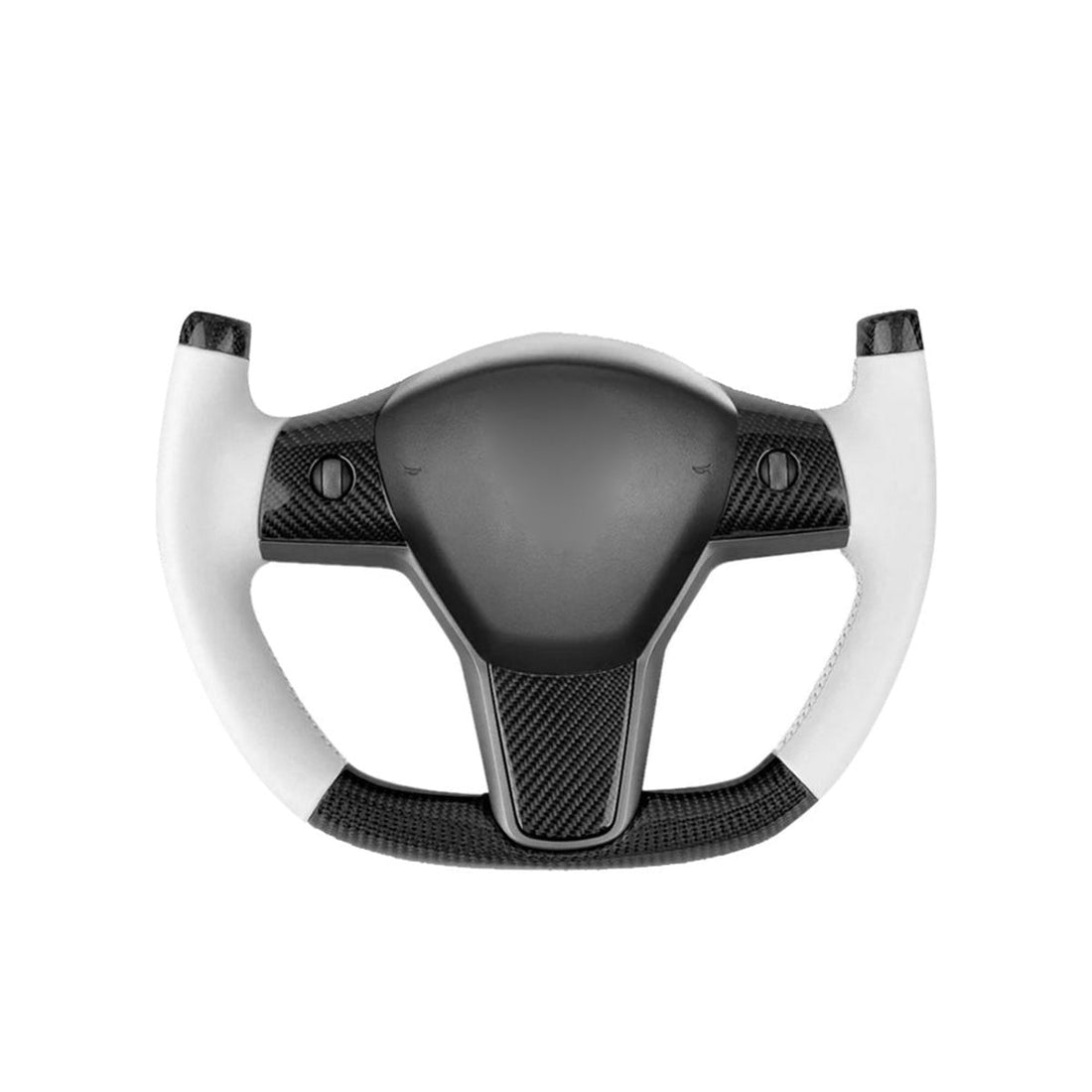 Modify Carbon Fiber Yoke - Style Steering Wheel for Tesla Model 3 / Y - HyperSteering