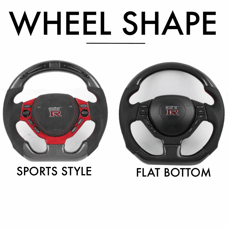 Nissan R35 GTR Style - Full Custom Steering Wheel - HyperSteering