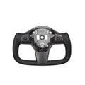 Perforated Leather Yoke Steering Wheel for Tesla Model 3 / Y - HyperSteering