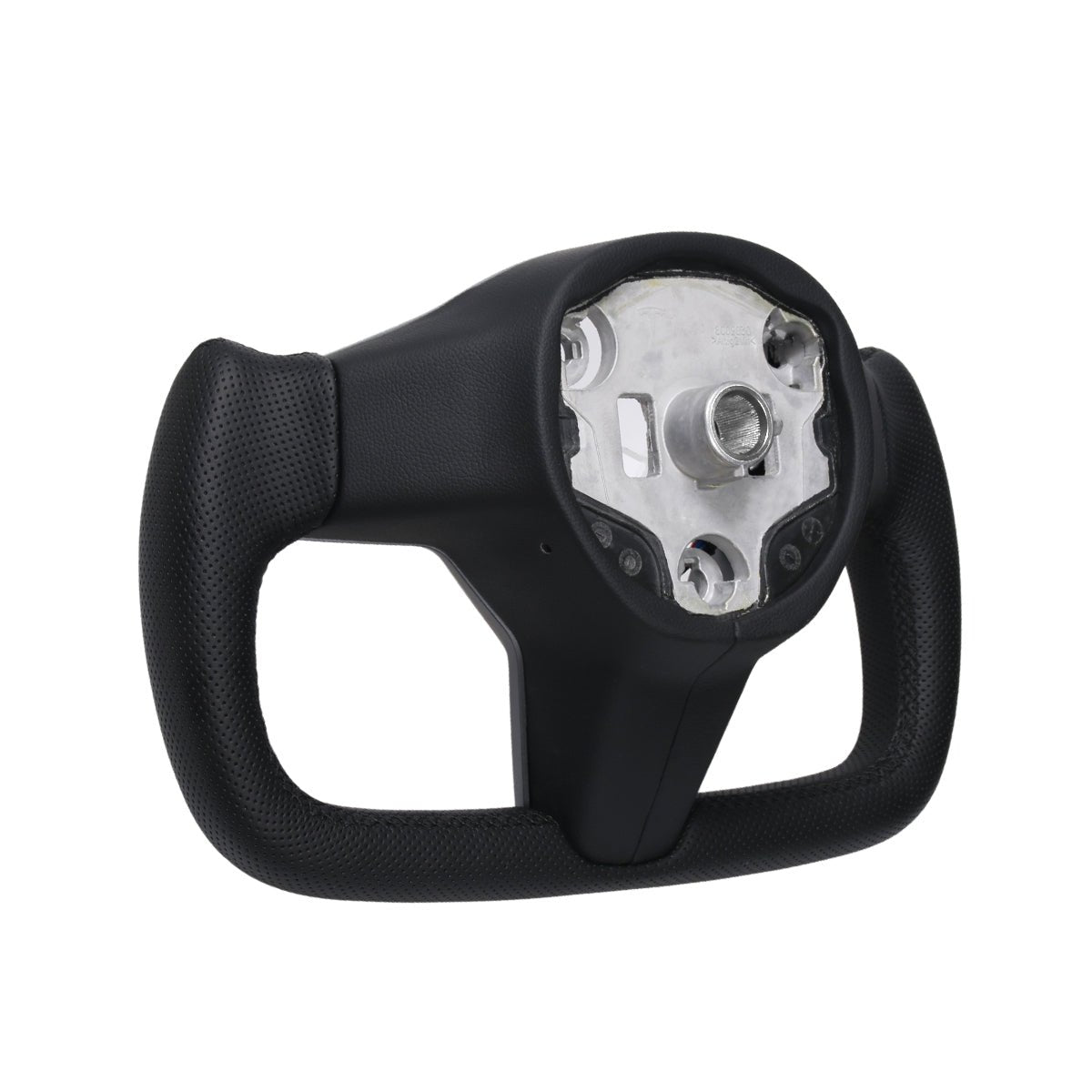 Perforated Leather Yoke Steering Wheel for Tesla Model 3 / Y - HyperSteering