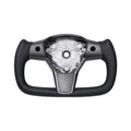Perforated Leather Yoke Steering Wheel for Tesla Model 3 / Y - HyperSteering