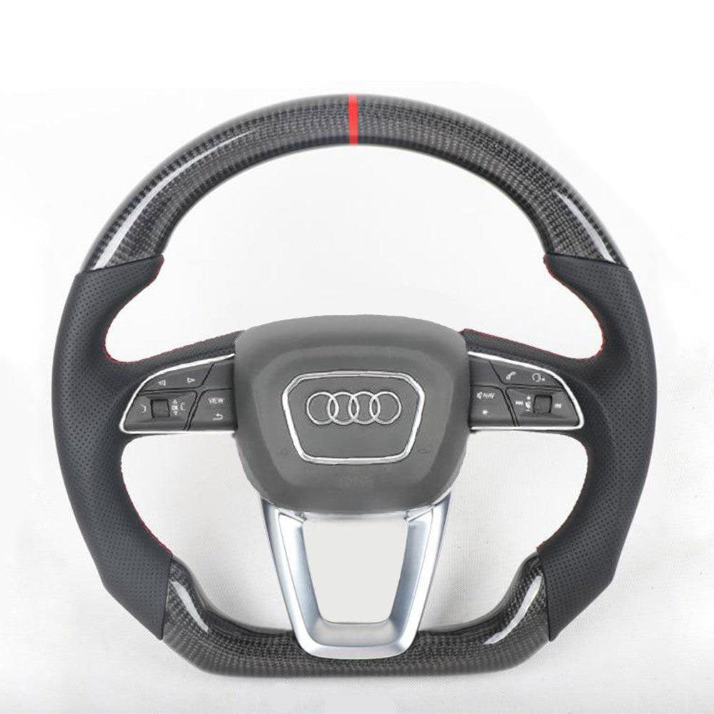 Q Style Custom Audi Steering Wheel for Q3 Q5 SQ5 Q7 Q8 (2013 - 2021) by HyperSteering - HyperSteering