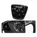 Real Dry Carbon Fiber Airbag Trim Cover for Tesla Model 3 Highland & New Model Y - HyperSteering
