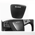 Real Dry Carbon Fiber Airbag Trim Cover for Tesla Model 3 Highland & New Model Y - HyperSteering
