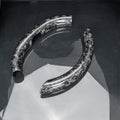 Real Dry Carbon Fiber Steering Wheel Trim Covers for Tesla Model 3 Highland & New Model Y - HyperSteering