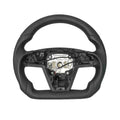 Round Steering Wheel Replacement for Tesla Model S / X 2021 - 2025 - HyperSteering