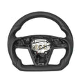 Round Steering Wheel Replacement for Tesla Model S / X 2021 - 2025 - HyperSteering