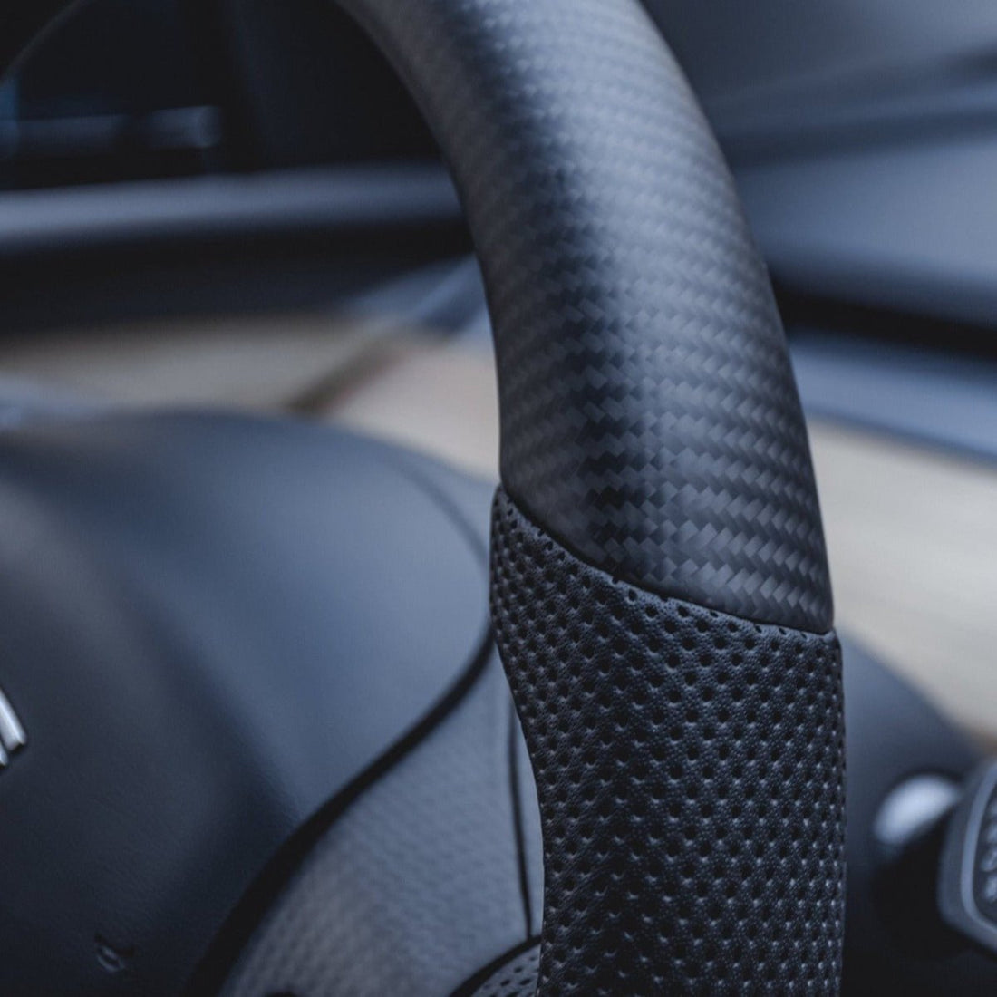 Sport Carbon Fiber Steering Wheel for Tesla Model 3 / Y - HyperSteering