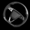 Sport Carbon Fiber Steering Wheel Replacement for Model 3 Highland & Model Y Juniper - HyperSteering