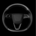 Sport Carbon Fiber Steering Wheel Replacement for Model 3 Highland & Model Y Juniper - HyperSteering