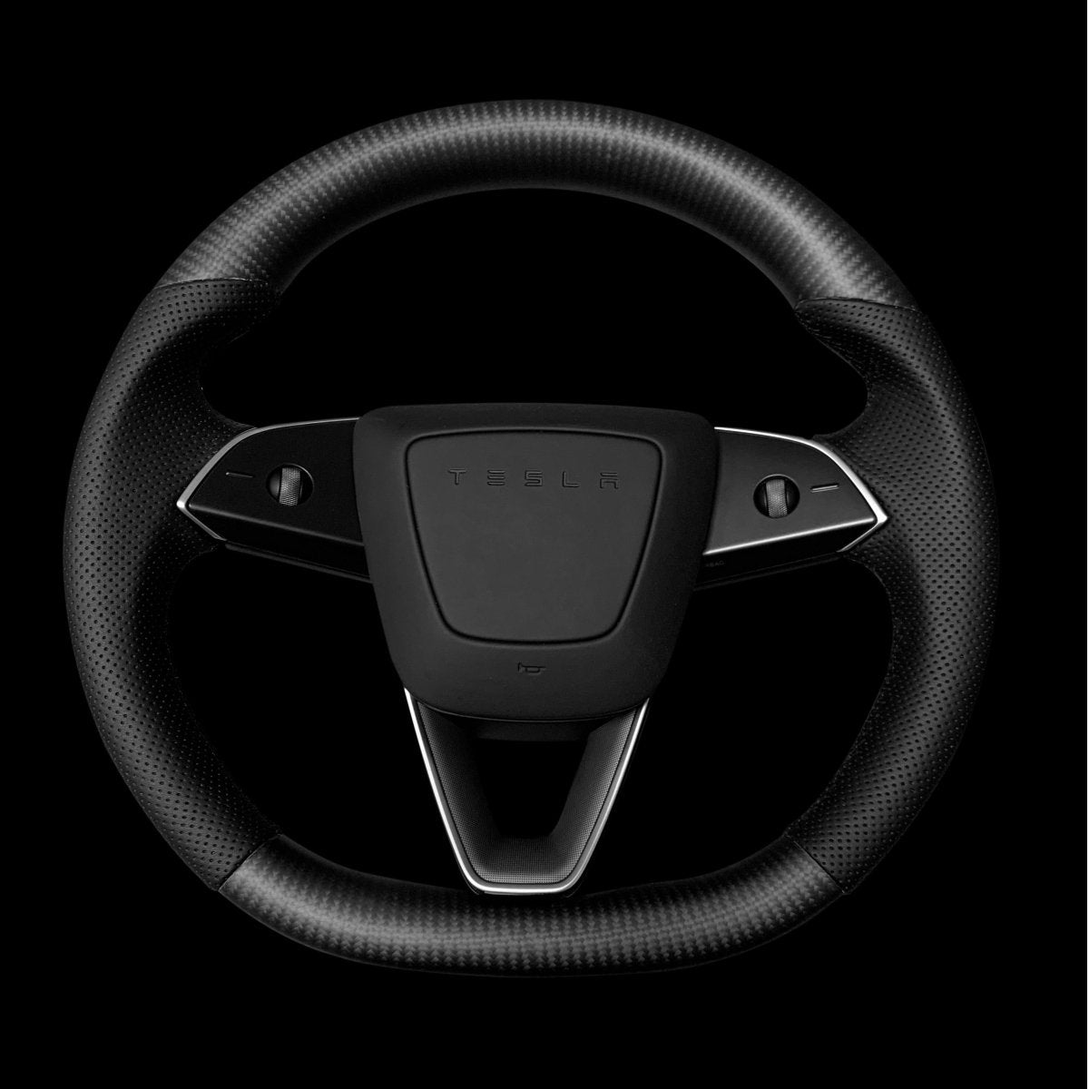 Sport Carbon Fiber Steering Wheel Replacement for Model 3 Highland & Model Y Juniper - HyperSteering