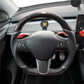 Sport Grip Carbon Fiber Steering Wheel for Tesla Model 3 / Y - HyperSteering