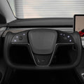 Touch Control Yoke Plaid Steering Wheel Replacement for Model 3 / Y - HyperSteering