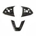 Upgrade: Tesla Model 3 / Y Carbon Fiber Steering Wheel Center Trim - HyperSteering