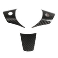 Upgrade: Tesla Model 3 / Y Carbon Fiber Steering Wheel Center Trim - HyperSteering