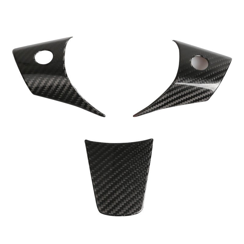 Upgrade: Tesla Model 3 / Y Carbon Fiber Steering Wheel Center Trim - HyperSteering