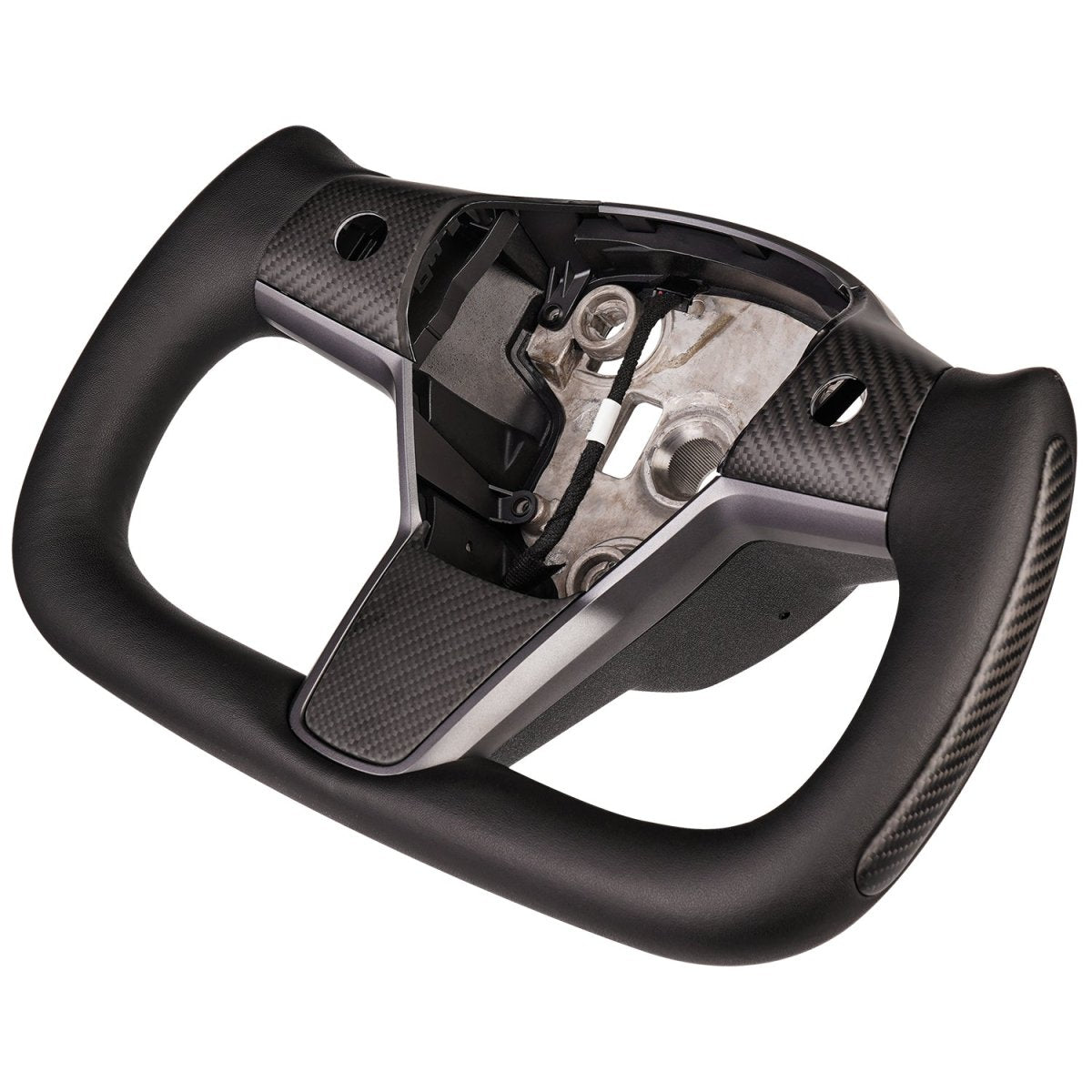 Yoke Carbon Fiber Steering Wheel for Tesla Model 3 / Y - HyperSteering