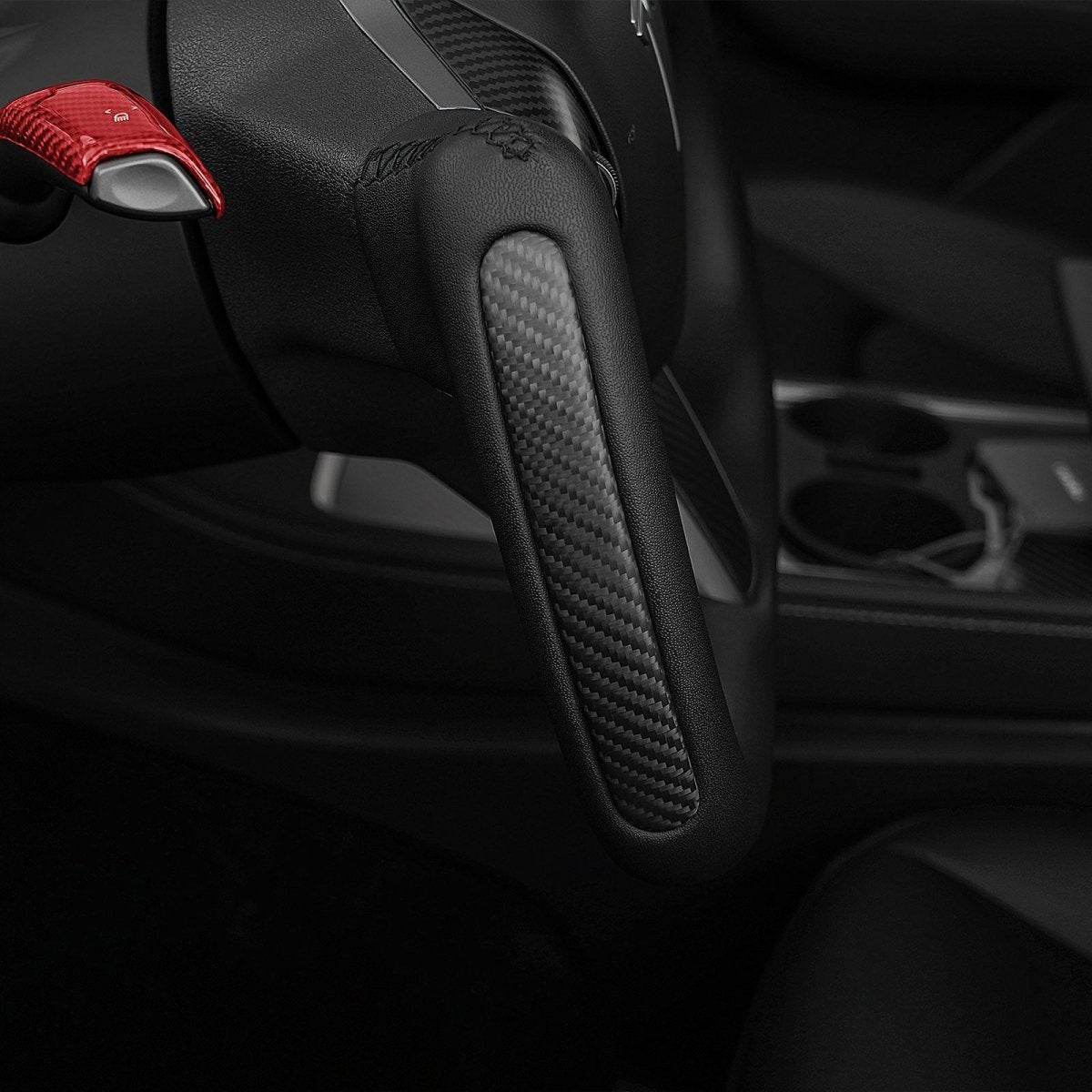 Yoke Carbon Fiber Steering Wheel for Tesla Model 3 / Y - HyperSteering