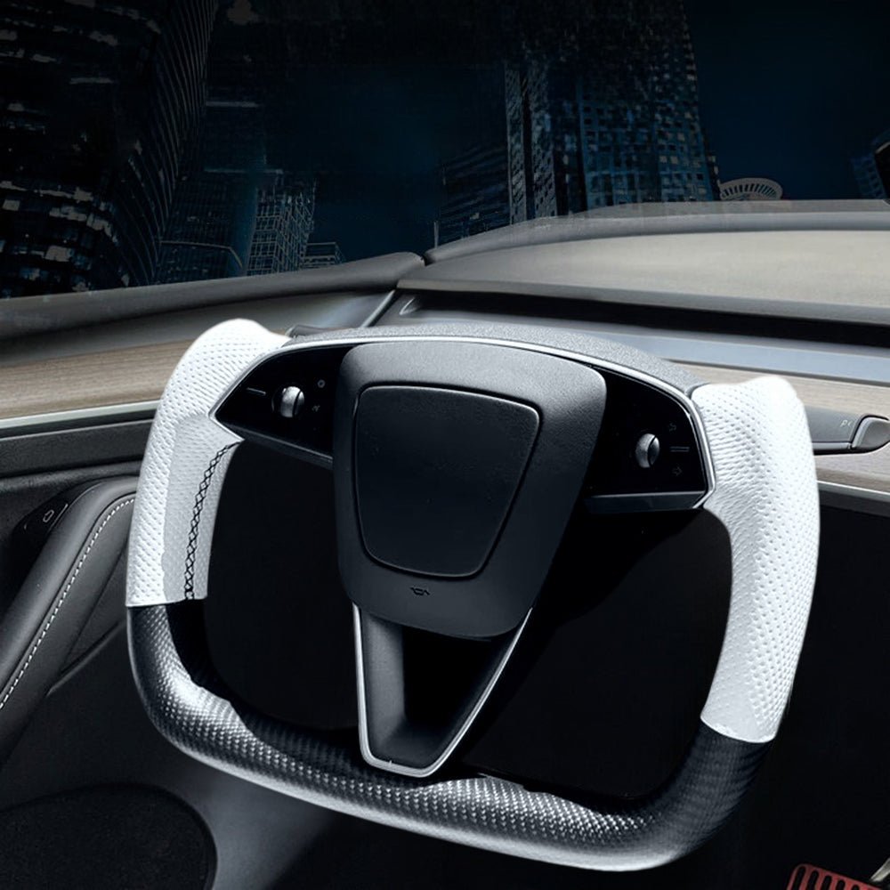 Yoke Steering Wheel Upgrade For Tesla Model 3 Highland & New Model Y - HyperSteering