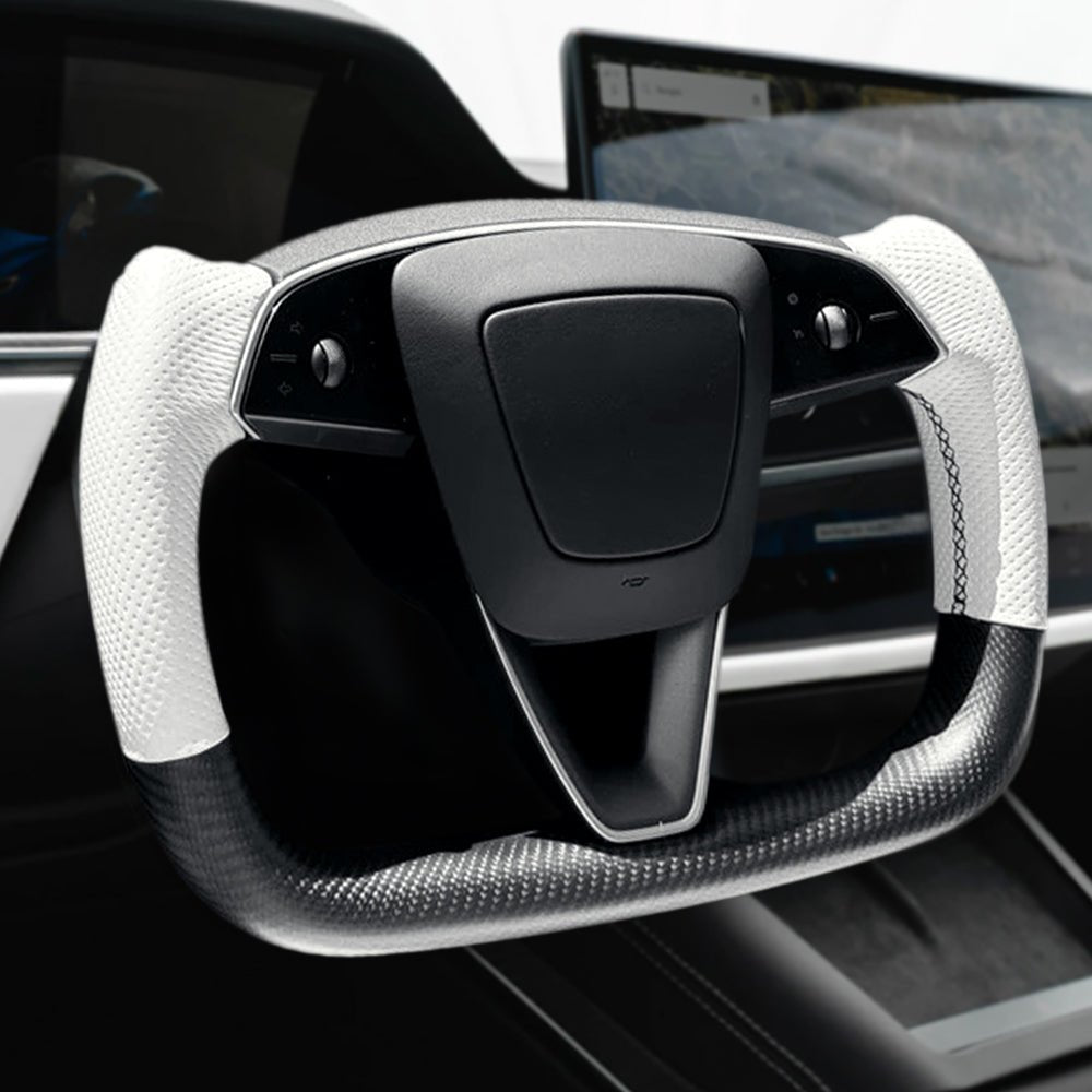 Yoke Steering Wheel Upgrade For Tesla Model 3 Highland & New Model Y - HyperSteering