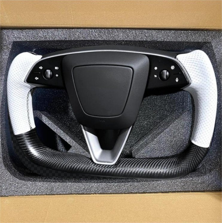 Yoke Steering Wheel Upgrade For Tesla Model 3 Highland & New Model Y - HyperSteering